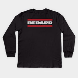 Connor Bedard Chicago Coach Kids Long Sleeve T-Shirt